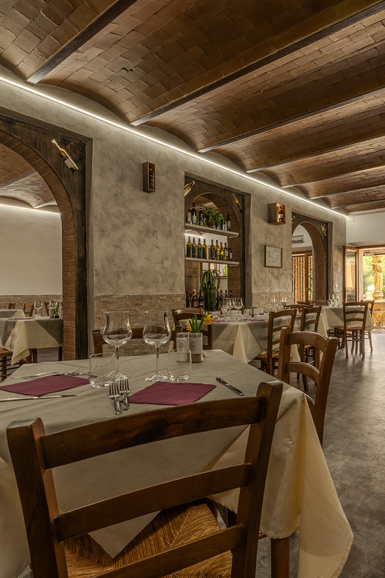 locanda sant antimo ristorante cucina tipica toscana montalcino